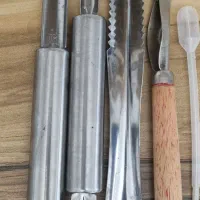 قندان الیز، جاشمعی، کفگیر چوبی و میوه آرایی