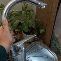 سینک ظرفشویی اخوان به همراه شیر ظرفشویی