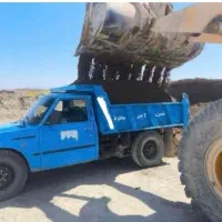 حمل انواع بار با نیسان کمپرسی اتاق بزرگ