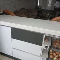 جزیره آشپزخانه  های گلس رویه سنگ کورین