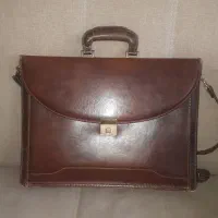 کیف مدیریتی ایتالیایی-چرم طبیعی