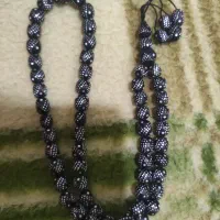 تسبی مس کوب طرح نقره کوب خرما