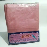 ملحفه ملافه برق لامع ساده تک نفره 240x140 ست ۳ تکه