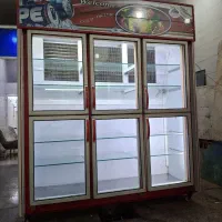 یخچال ویترینی۶دره استوک