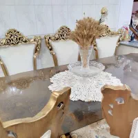 میز ناهارخوری هشت نفره سلطنتی