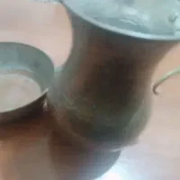 پارچ مسی کاسه مسی