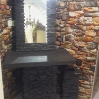 آینه کنسول وگلدان ست
