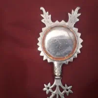 سرمه دان قدیمی آینه دار عتیقه و کلکسیونی