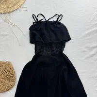 لباس مهمونی مشکی mini dress