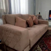 راحتی کامل با میز وسط شیشه ۱۰ میل