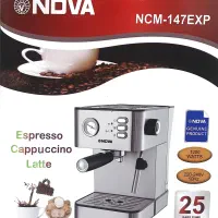 اسپرسو ساز تمام استیل نوا ۲۵بار