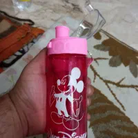 قمقمه ۵۰۰ سی سی قرمزو زرد دردورنگ