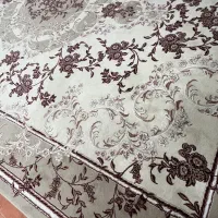 فرش ۱۲ متری کرم رنگ