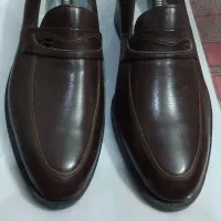 کفش تخت چرم سایز۴۰ ساخت انگلستان نو آکبند