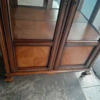 بوفه چوب وبرنج کاری