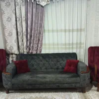 مبل چستر۷نفره بدون شکستگی بدون پارگی بدون تورفتگی