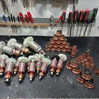 سیم پیچی و تعمیرات ابزار فرز دریل هیلتی پمپ آب
