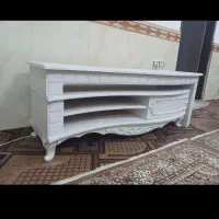 میز تلویزیون چوبی