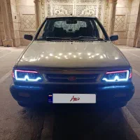 پراید نقره ای متالیک