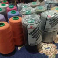 قیچیydl اصل و نخ خیاطی دولا و یک لا