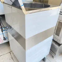 چرخدار استیل سوراخ زیر صاف کردن برای دسر حلیم کن