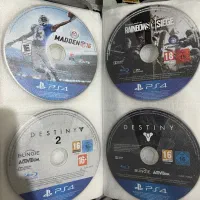 ۷ عدد بازی پلی استیشن PS4 سالم