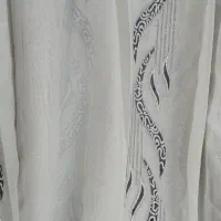 پرده حریر کارکرده