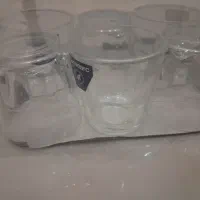 چهاردست استکان فرانسوی آکبند