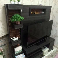 زیر تلویزیونی پشت دار کاملا سالم