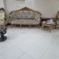 مبل سلطنتی - کاناپه سه نفره - مبل تک نفره و میز