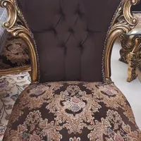 فروش ست ۹ نفره مبل استیل به همراه نهار خوری ۱۲ نفر|مبلمان خانگی و میز عسلی|تهران, شهرک ژاندارمری|دیوار