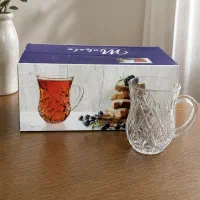 استکان و پیش دستی نو