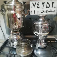 سماور بزرگ سماوربرنجی سینی مسی لوازم منزل وانباری
