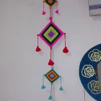 آویز سنتی و آینه سنتی