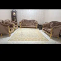 مبل راحتی 7 نفره با میز و عسلی