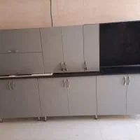 کابینت تمام ام دی اف ۶متر با سینک