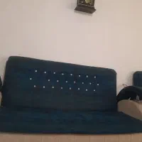مبل رنگ فیروزه ای درحد نو
