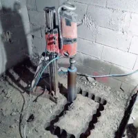 کرگیری برش بتن کاشت میلگرد