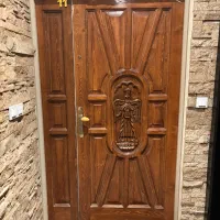 در واحد چوبی دولنگه