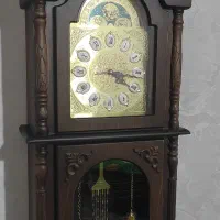 ساعت ایستاده تمام چوب