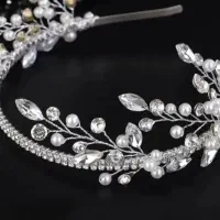ریسه مو تل سر و تاج عروس