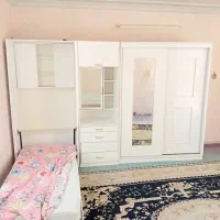 کمد ، میز آرایش و تخت کم جا