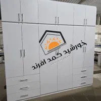 کمددیواری آماده باکسی کمد لباس و رختخواب ۶ کشو
