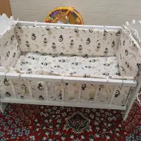 تخت گهواره و تشک کودک