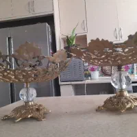 میوه خوری برنز  و شیرینی‌ خوری برنز