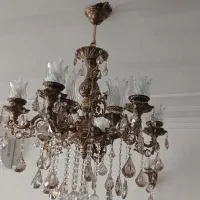 دو عدد لوستر برنز