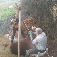حفرچاه خانکی بالوله بتنی
