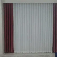 انواع پرده حریر با دوخت و ارسال رایگان