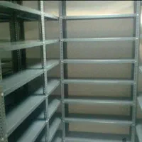 قفسه فلزی کارگاهی . قفسه انبار . قفسه طوسی