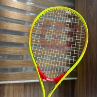 راکت تنیس خاکی برند wilson junior